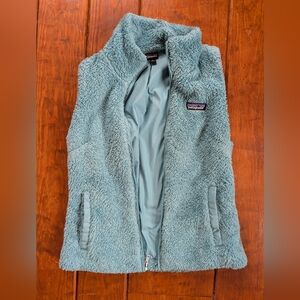 Patagonia Blue Fleece Vest